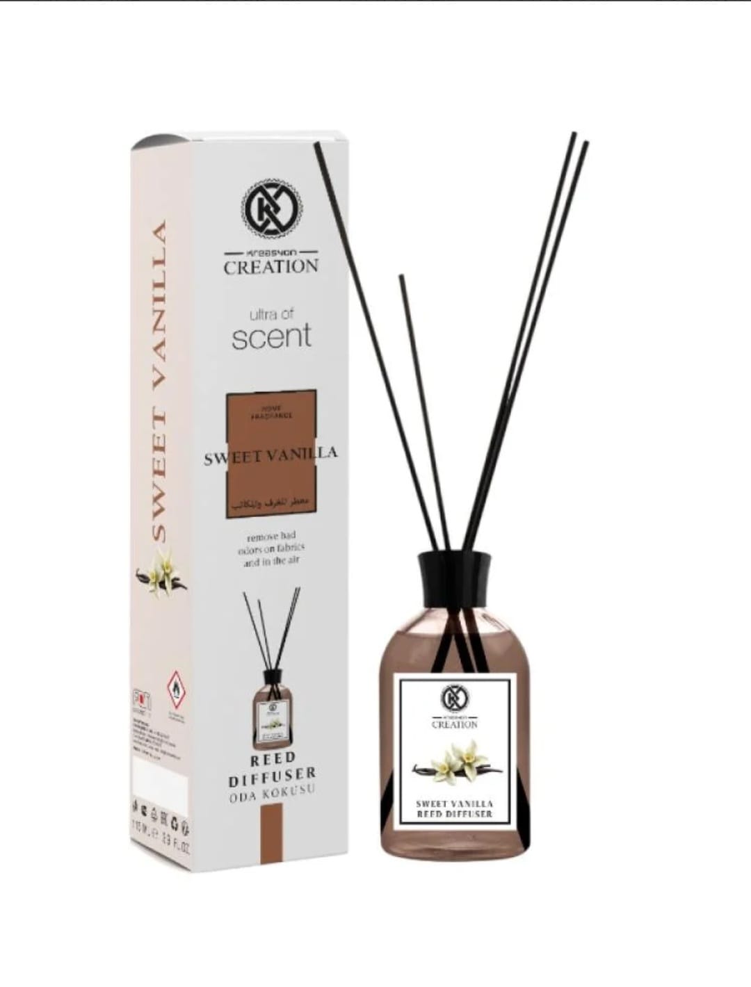 Création diffuseur a la vanille معطر الجو برائحة الفانيليا